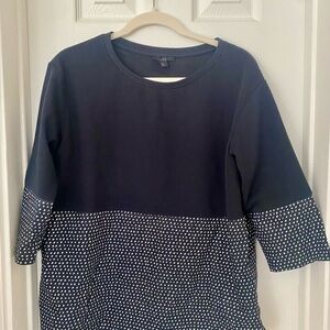 COS comfy Polka Dot Top